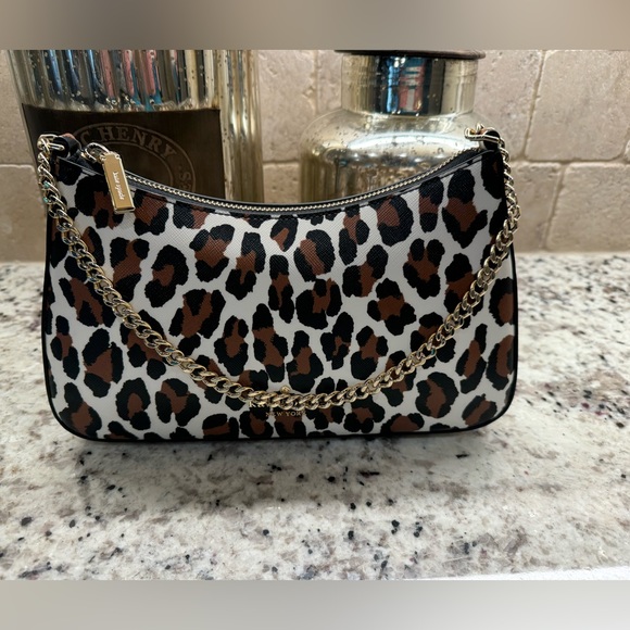 ✨ New Kate Spade Madison Spotted Leopard Medium Convertible Crossbody ✨ - Picture 7 of 11